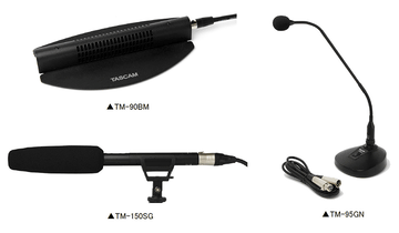 TASCAM、ネット配信向けマイク2製品。デジカメ動画用ショット