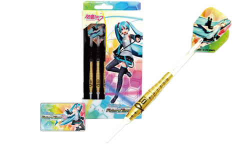 初音ミク Project DIVA Future Tone DX」とコラボしたダーツセット3種