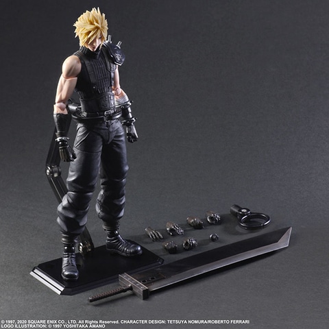 FFVII REMAKE」より、クラウドとエアリス、ティファ、バレットの