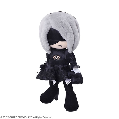 2B」と「9S」の可動ぬいぐるみ「ニーア オートマタ アクションドール