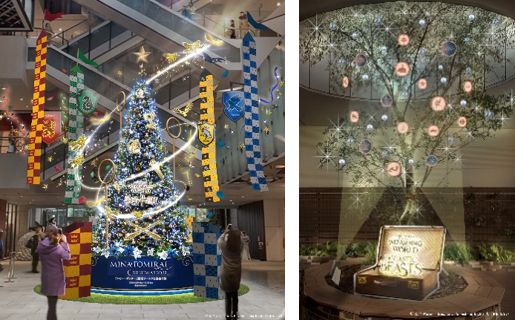 タリーズコーヒー「ハリー・ポッター」コラボ、横浜/大阪のクリスマス