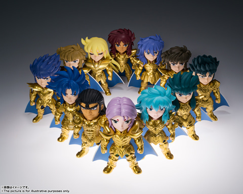 黄金聖闘士12人がアレンジ！ サプライズトイ「聖闘士星矢 ARTlized