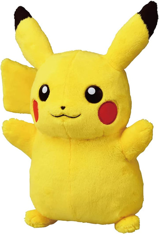 ピカチュウのぬいぐるみ「ギュッとして! おしゃべりピカチュウ」が