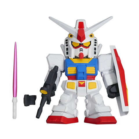 全高約23cmの圧倒的存在感！ 「RX-78-2 ガンダム」のジャンボソフビ