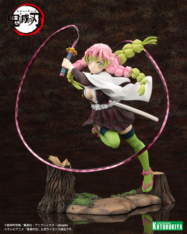 鬼滅の刃」より1/8スケールフィギュア「ARTFX J 甘露寺蜜璃」予約開始