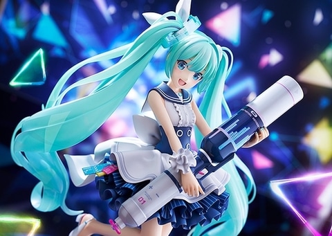 ブルアカ」のコラボイベントで登場した初音ミクがスケールフィギュア化