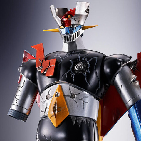 マジンガーZ対暗黒大将軍」でボロボロになった「マジンガーZ」が