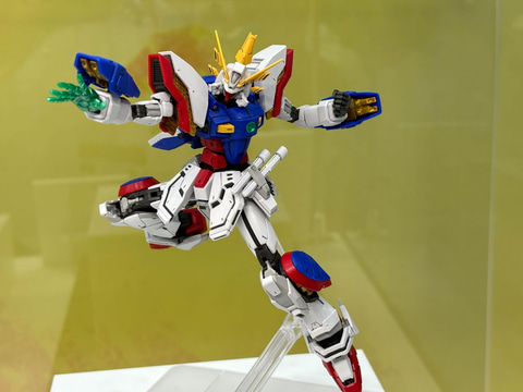 機動武闘伝Gガンダム」よりシャイニングガンダムがガンプラ「RG