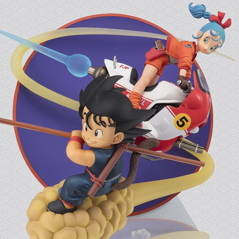ドラゴンボール」より「フィギュアーツZERO 孫悟空＆ブルマ」が
