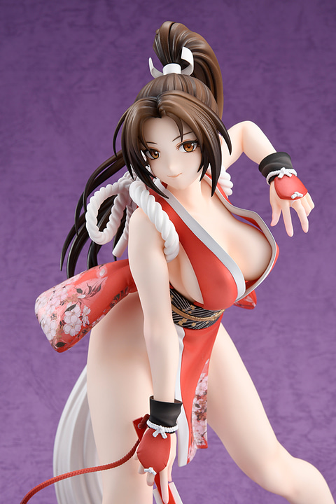 服と肌の隙間……。「KOF XIV」よりフィギュア「不知火舞」がリ