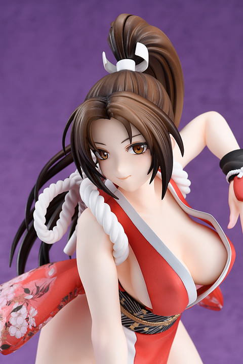 服と肌の隙間……。「KOF XIV」よりフィギュア「不知火舞」がリ