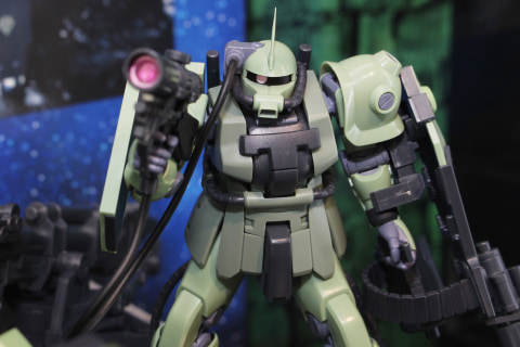 特別企画】【魂ネイションズ撮り下ろし】ザメル砲部隊の「ザクII F2型