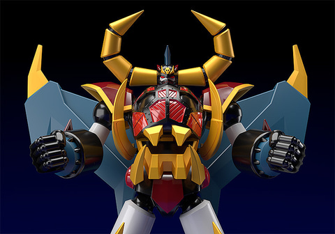 驚異の3体合体！ プラモデル「MODEROID ガイキング・ザ・グレート」が