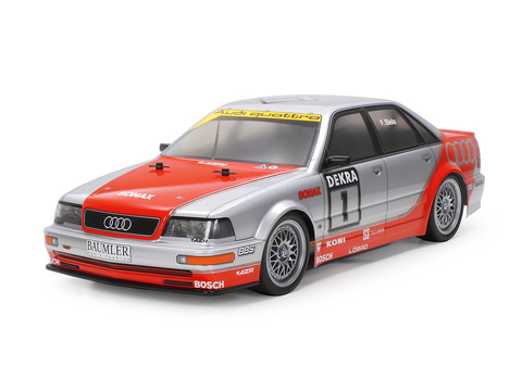 DTMの2年連続チャンピオンに輝いた「アウディ V8」がタミヤの電動RC