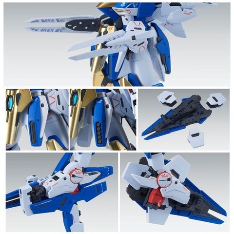 V2ガンダム最終形態を再現！「MG 1/100 V2アサルトバスターガンダム