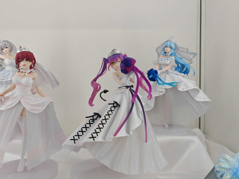 一番くじ ホロライブ ～Wedding Dress Style～」のフィギュアが