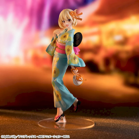 リコリコ」千束＆たきな、爽やか浴衣でプライズフィギュア化！ - HOBBY