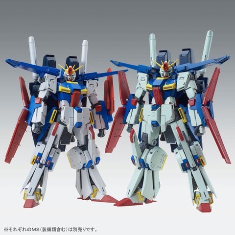 ガンプラ「MG 1/100 強化型ダブルゼータガンダム Ver．Ka」＆「MG 1