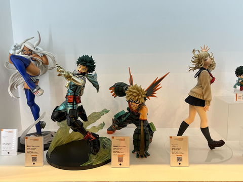 フリーイング「僕のヒーローアカデミア」大型フィギュアや「チェンソー