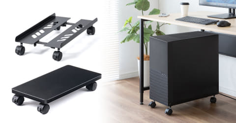耐荷重50kgで頑丈設計のCPUスタンド2種類、サンワサプライが発売