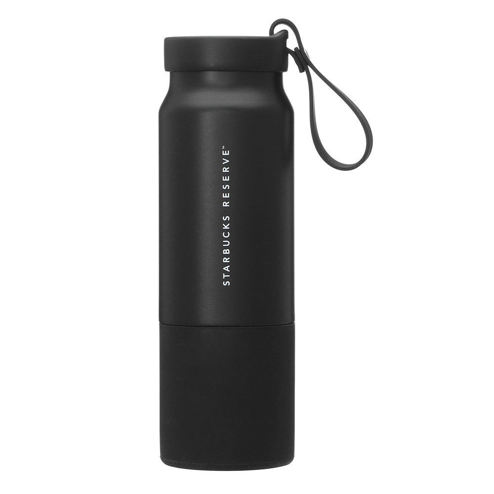スターバックス リザーブ® ステンレスストラップボトル ブラック355ml