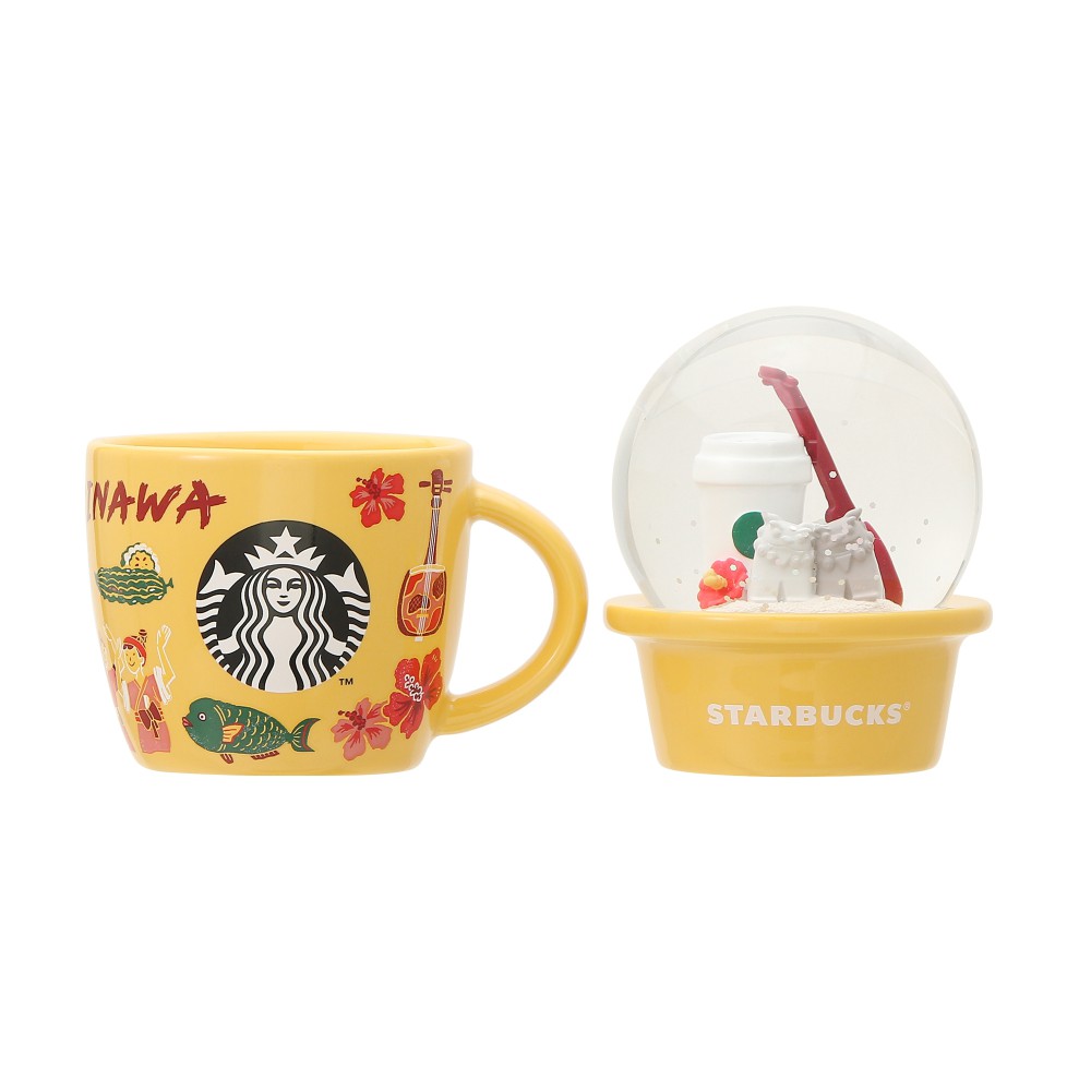 コレクタブルスノーグローブ＆マグOKINAWA89ml|マグカップ|mug