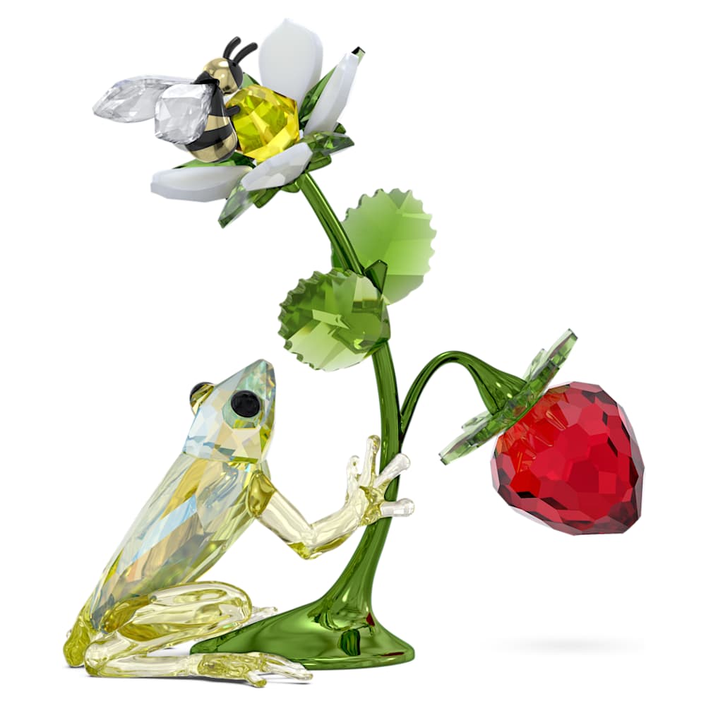 Idyllia Frog, Bee and Strawberry | Swarovski