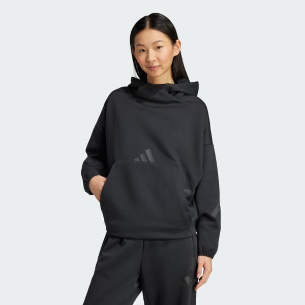 adidas Z.N.E. フード付きスウェットシャツ - ブラック | アディダス