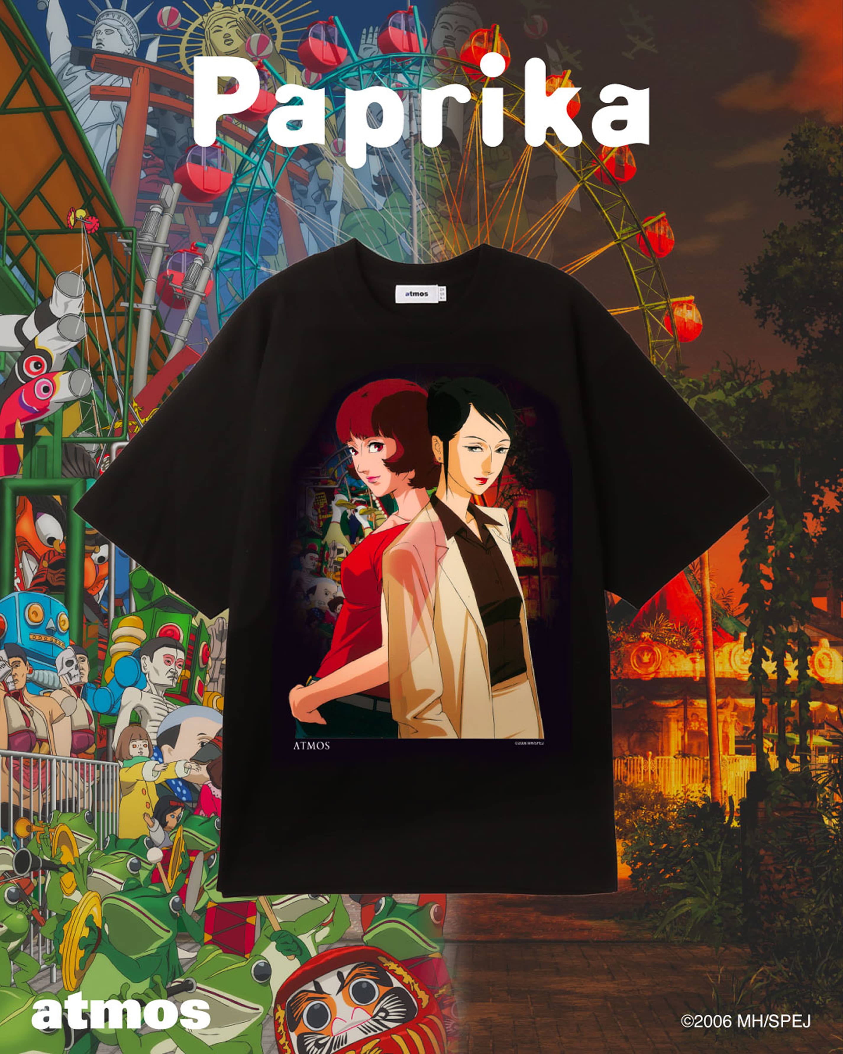 Paprika x atmos | 映画『パプリカ』の公開20周年を記念したatmos