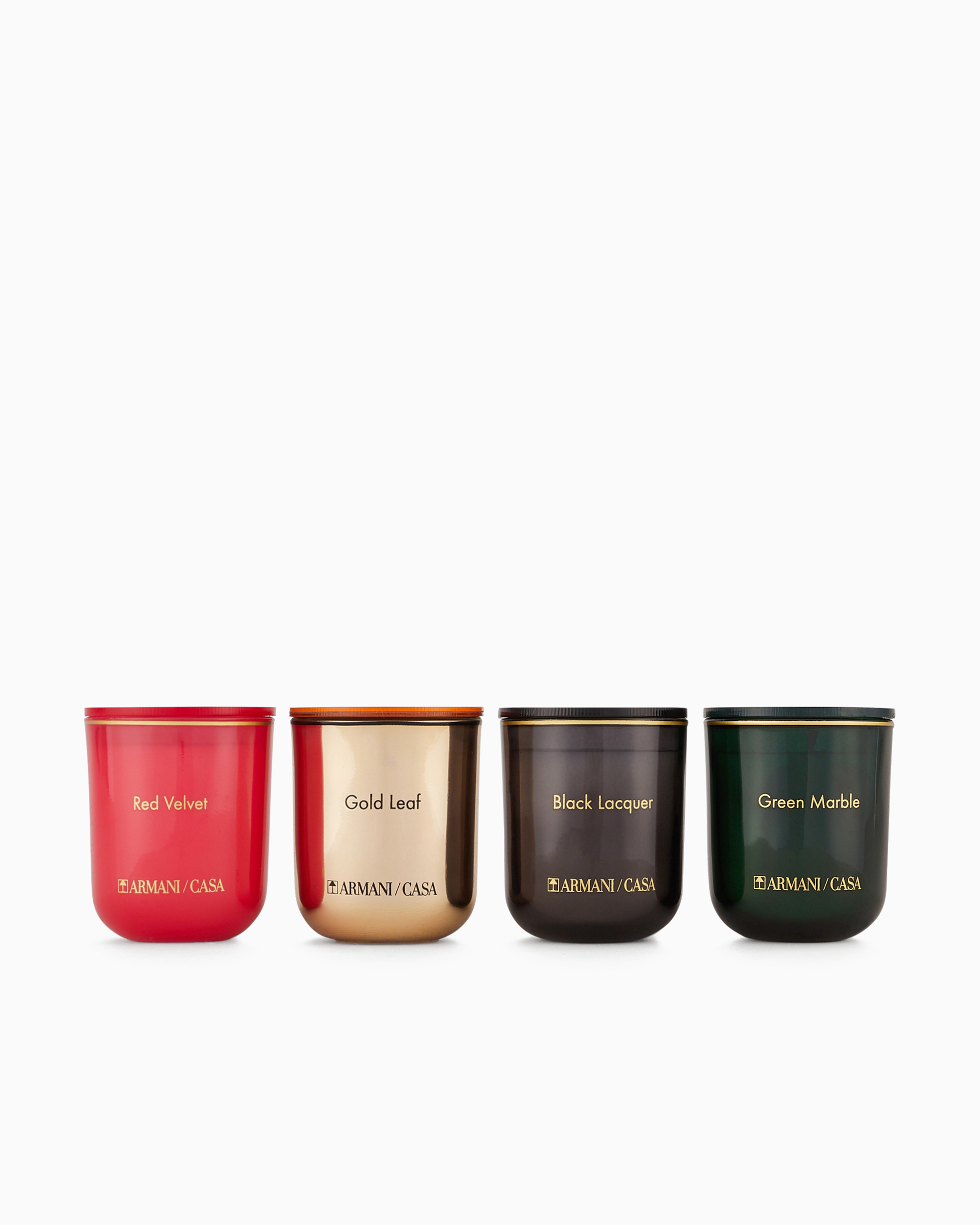 PEGASO Set di 4 candele profumate mini | Armani Casa