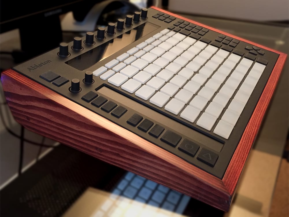 Ableton Push Stand Type II (for Push 1 or 2) / Art's Wood Designs