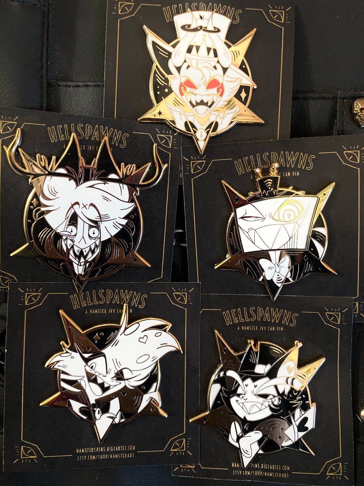 🔥HELLSPAWNS- Wave 1!🔥 - A Hazbin Hotel fan pin collection