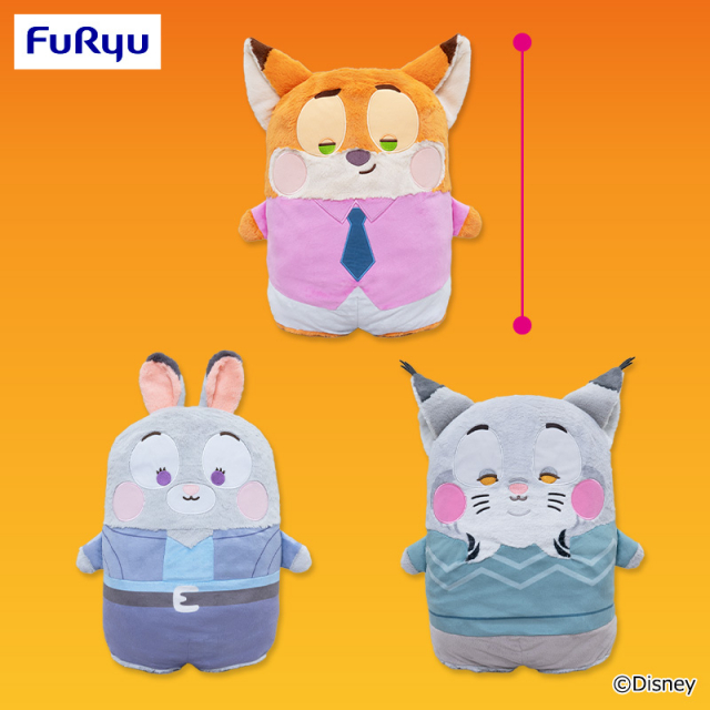 ズートピア赤いほっぺ寝そべりスーパーラージキッズぬいぐるみ