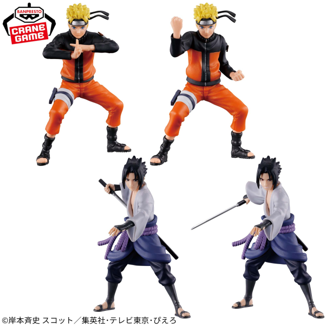 NARUTO-ナルト- 疾風伝 フィギュア うちはサスケ・うちはイタチ～GiGO