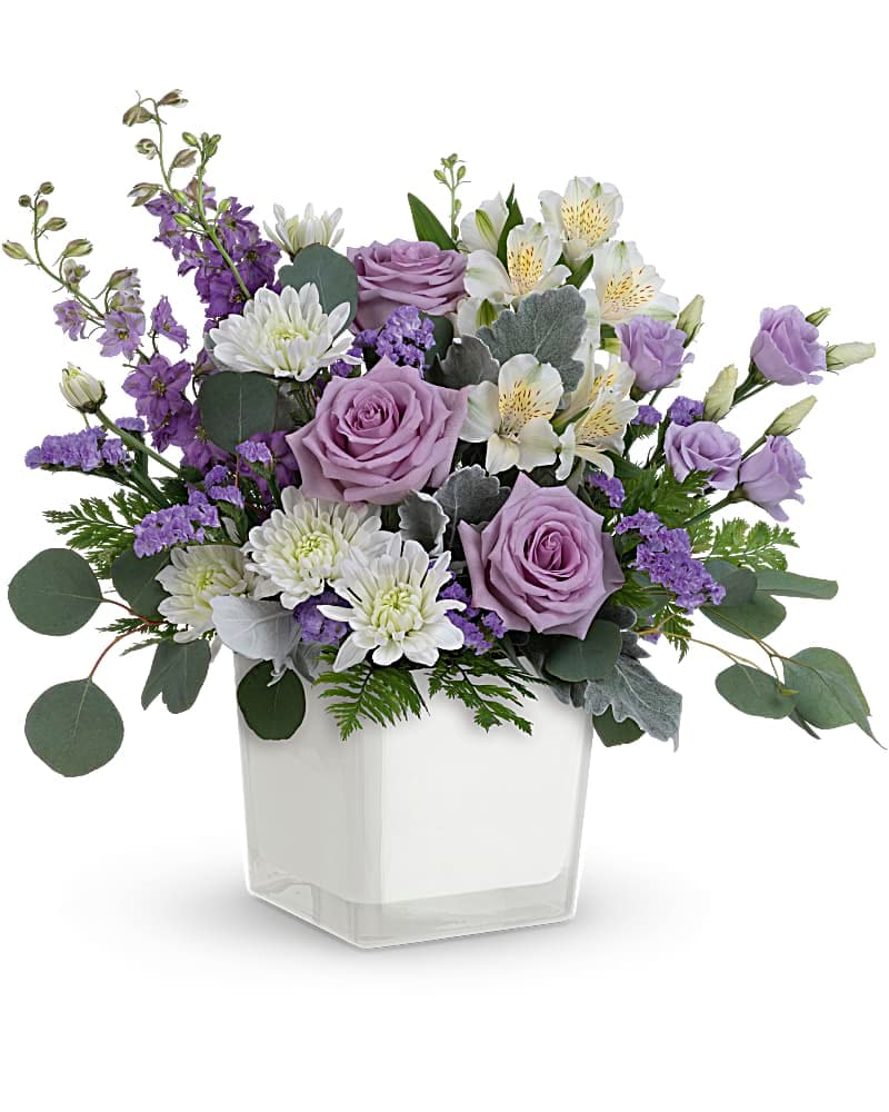 Teleflora's Honey Lavender Blooms Bouquet-TEV66-6 in Chicago IL