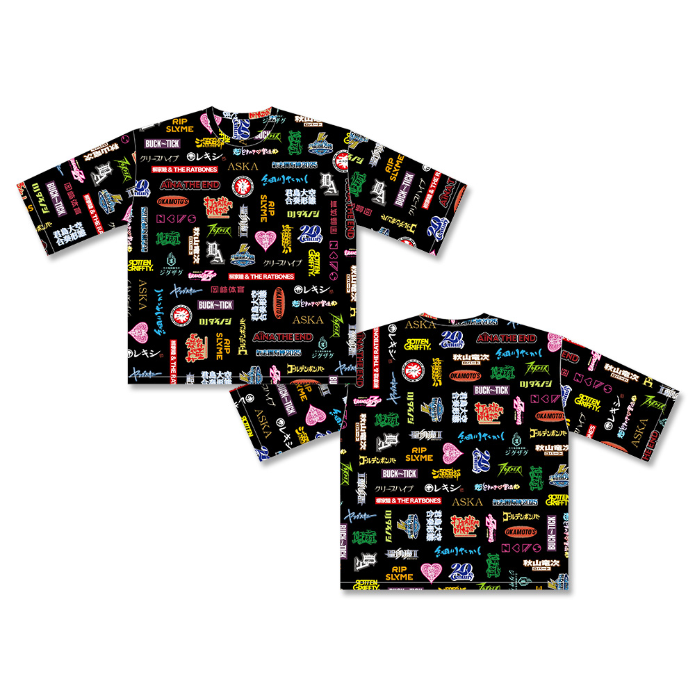 氣志團万博2025公式 Tシャツ「房総総柄総長」 - 氣志團オフィシャル