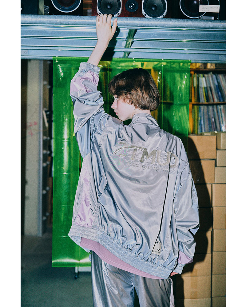 Cosmic Nylon Jacket (Moss Green) - ZUTOMAYO MART