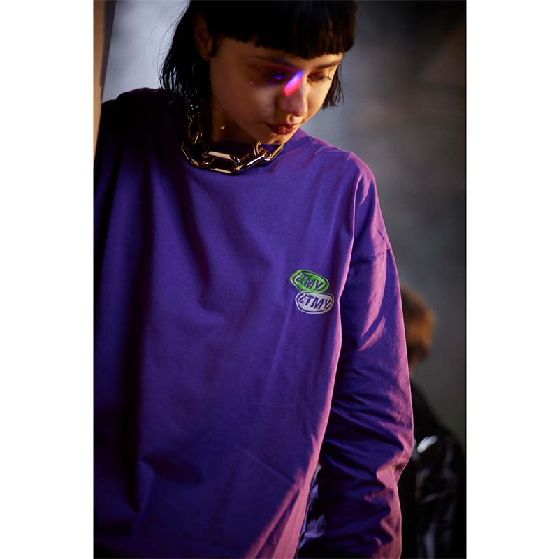 HP TOP ロンT(Purple) - ZUTOMAYO MART