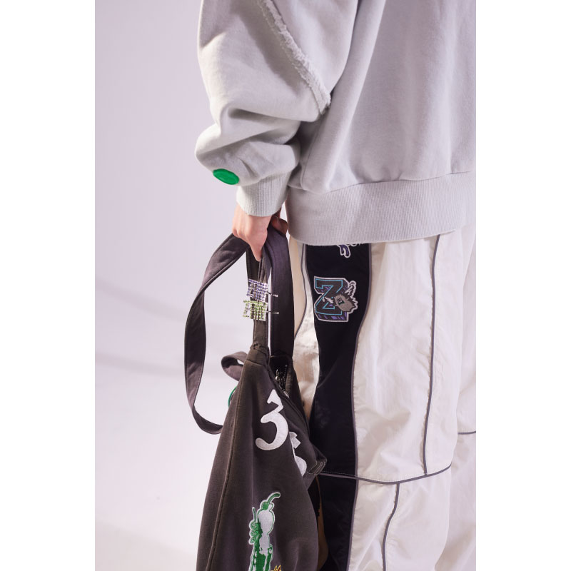 Half Zip Sweat (Gray) - ZUTOMAYO MART