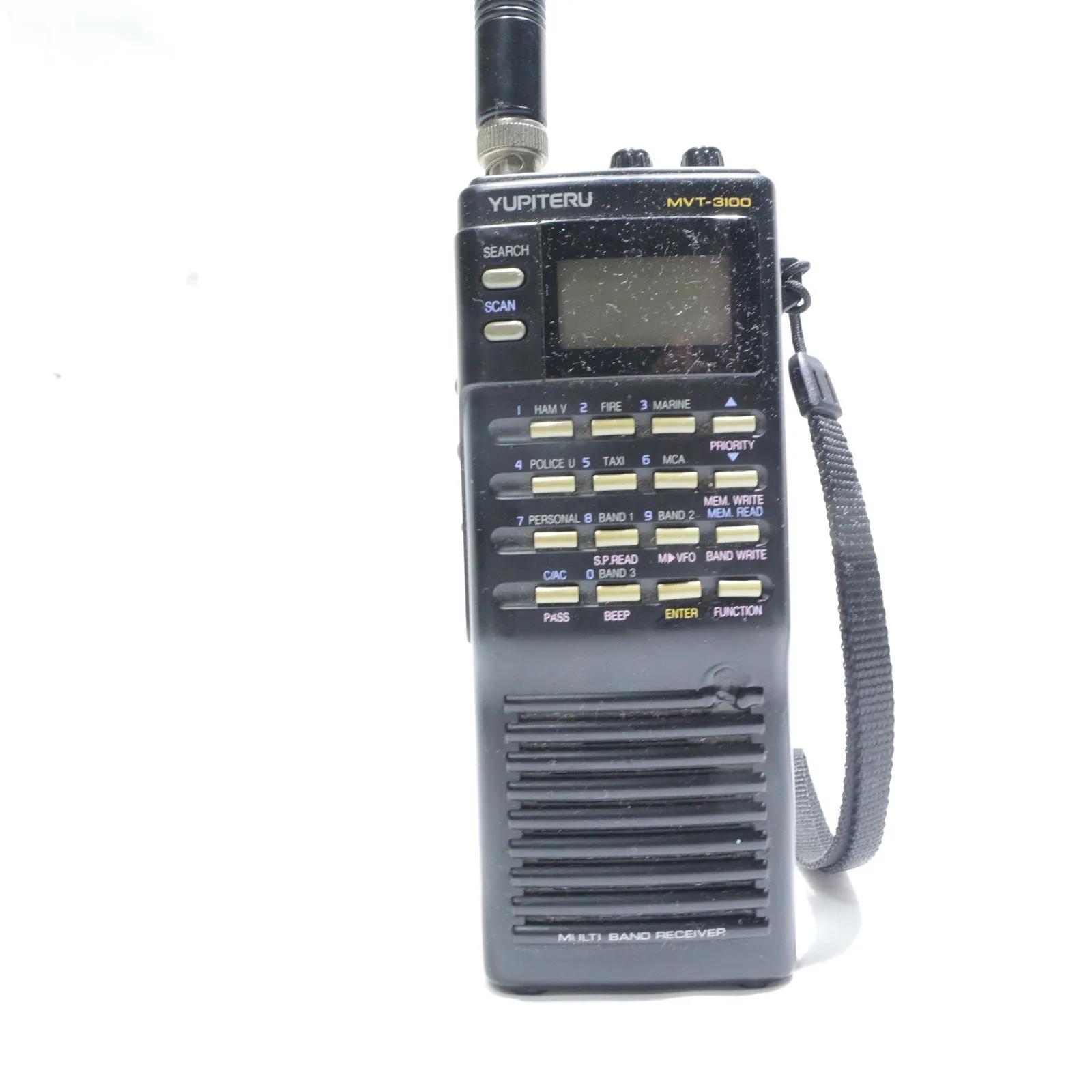 中古品 簡易動作確認済み YUPITERU 広帯域受信機 MVT-7100 中古品 簡易