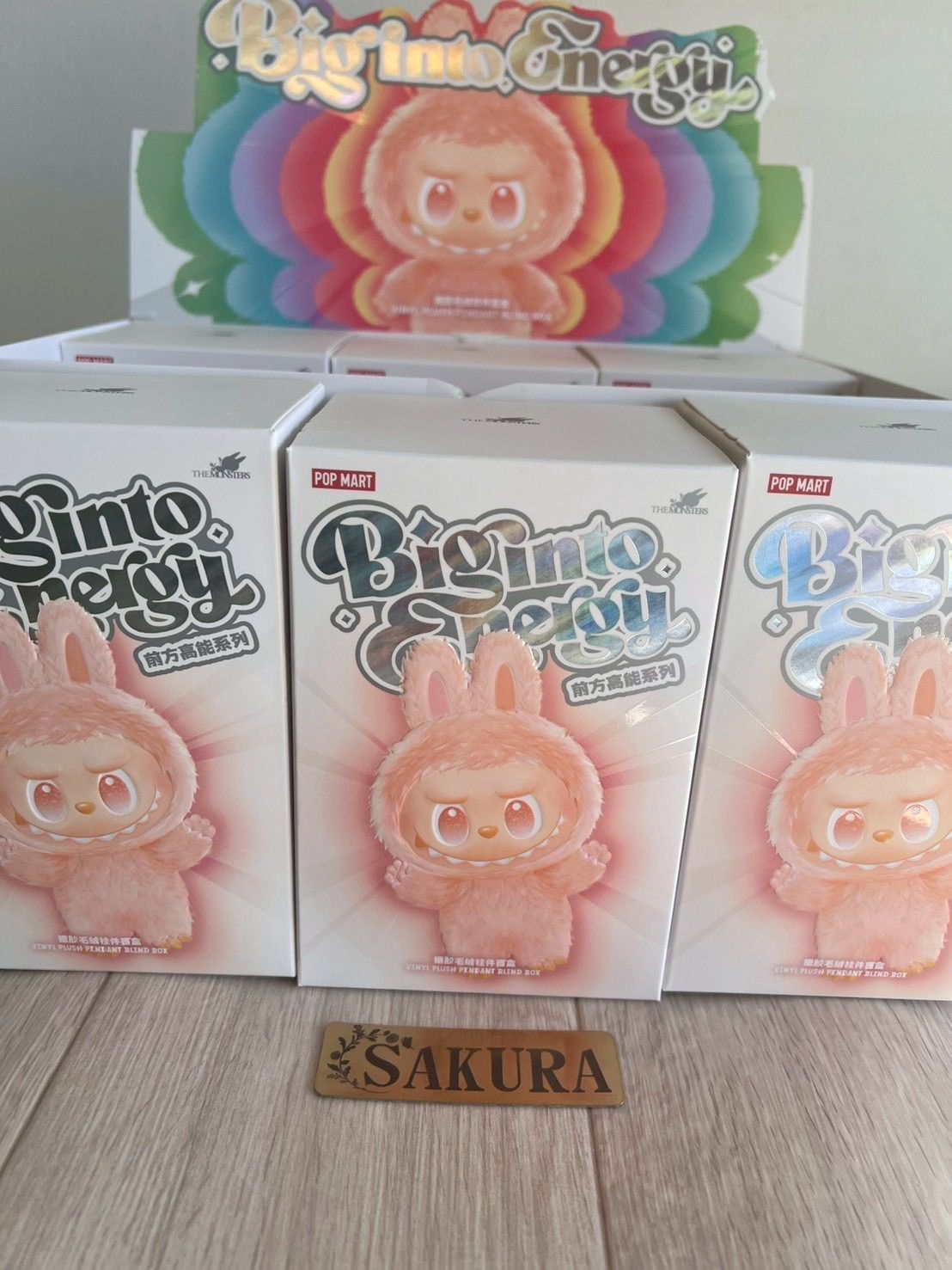正規品 未開封】 LABUBU Big into Energy 3箱 ラブブ ポップマート