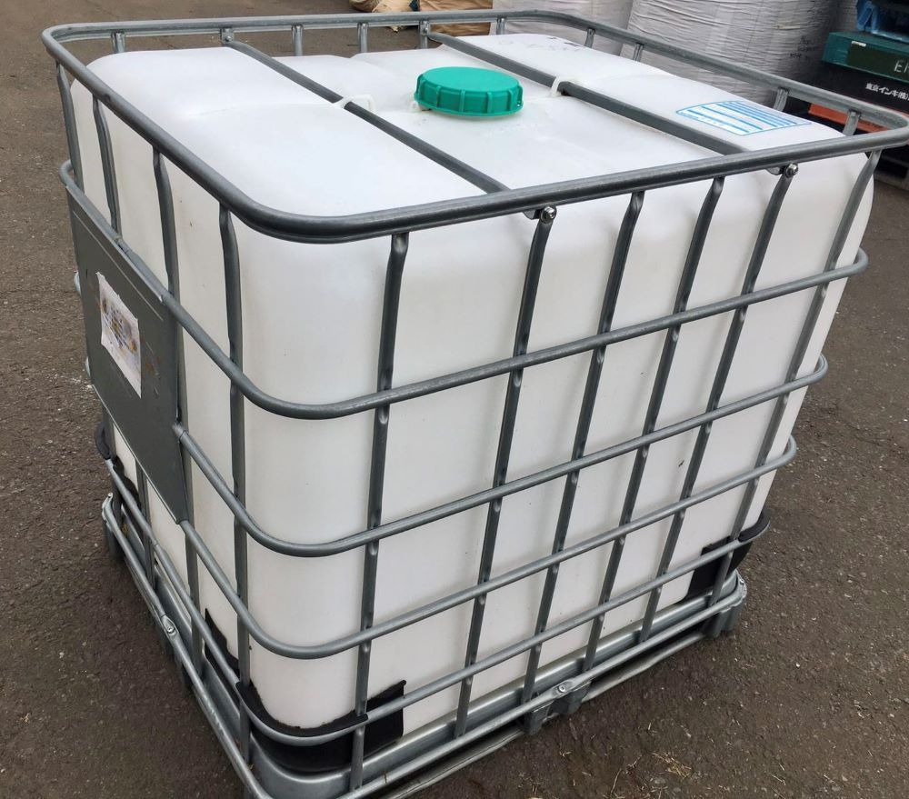 茨城引取限定】【中古】【1個】1180mm×950mm×H1150mm 貯水タンク IBC
