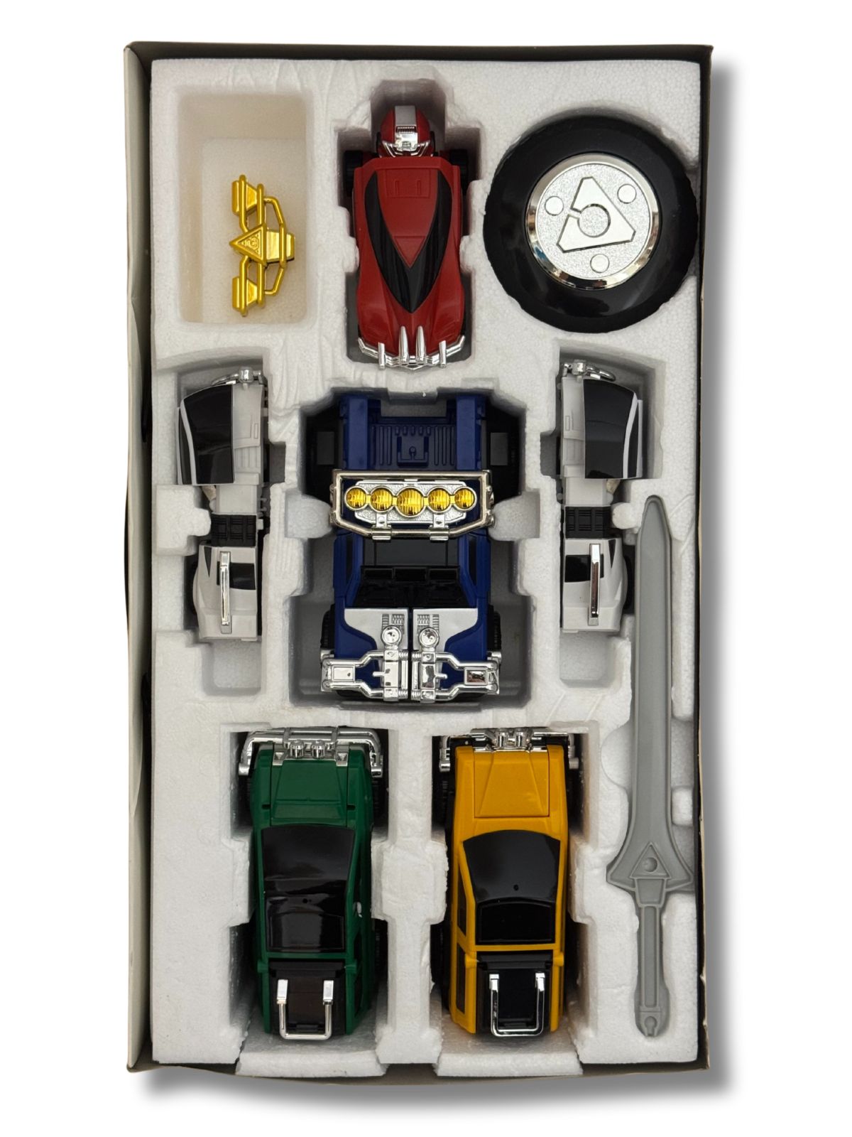 極美品 激走戦隊カーレンジャー RVロボ 箱説あり 未使用・シール未