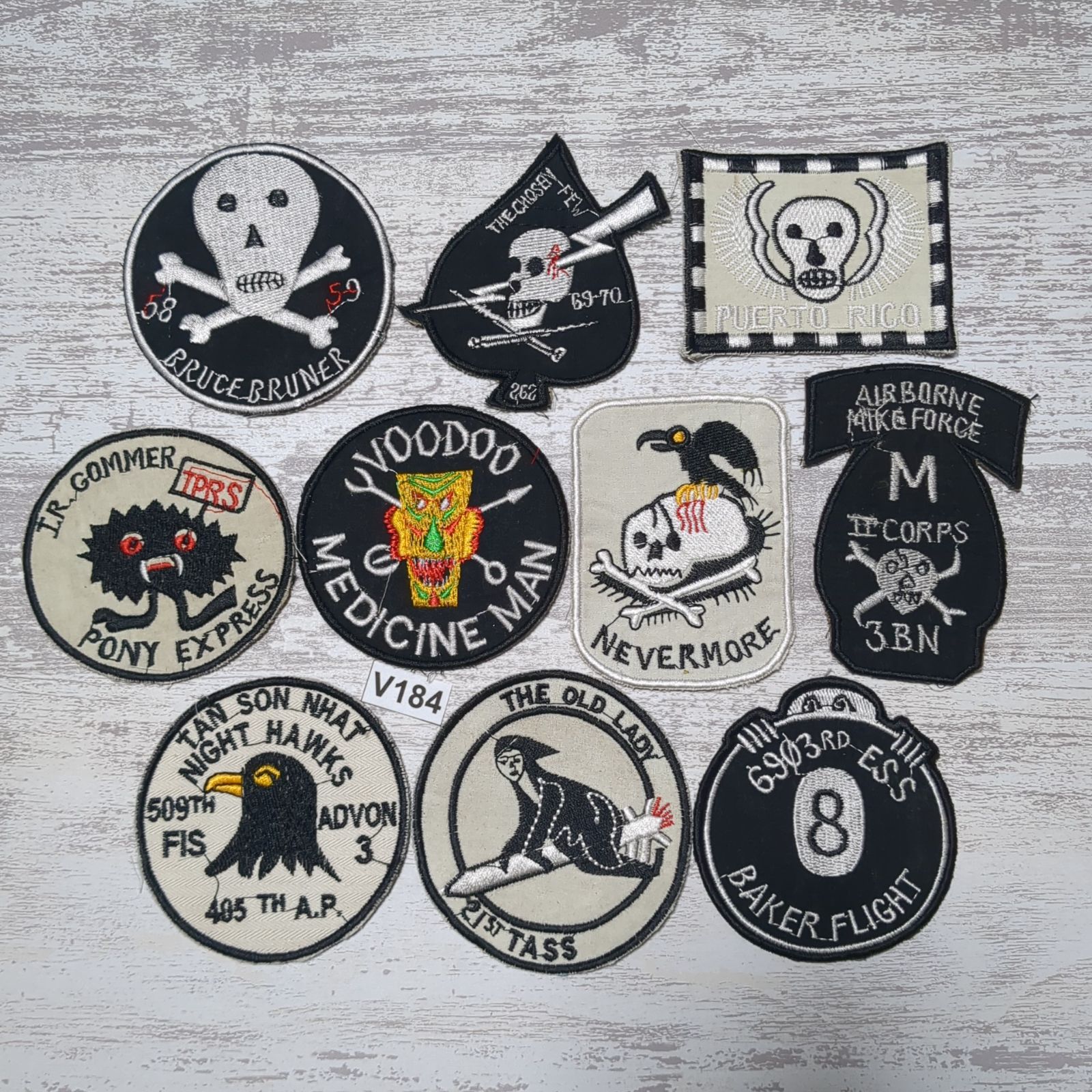 60年代 米軍ベトナム戦 S.I.D.E TEAM 刺繍パッチ 60年代 米軍ベトナム