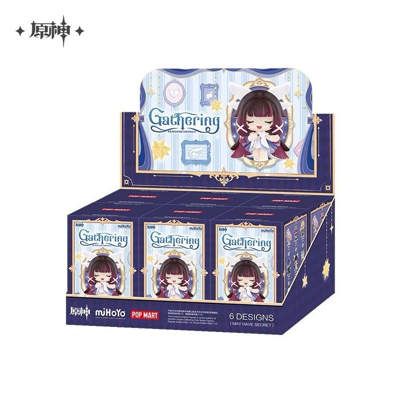 原神・公式 POP MART ミニフィギュア（嘉年相聚）6点セット アイノ