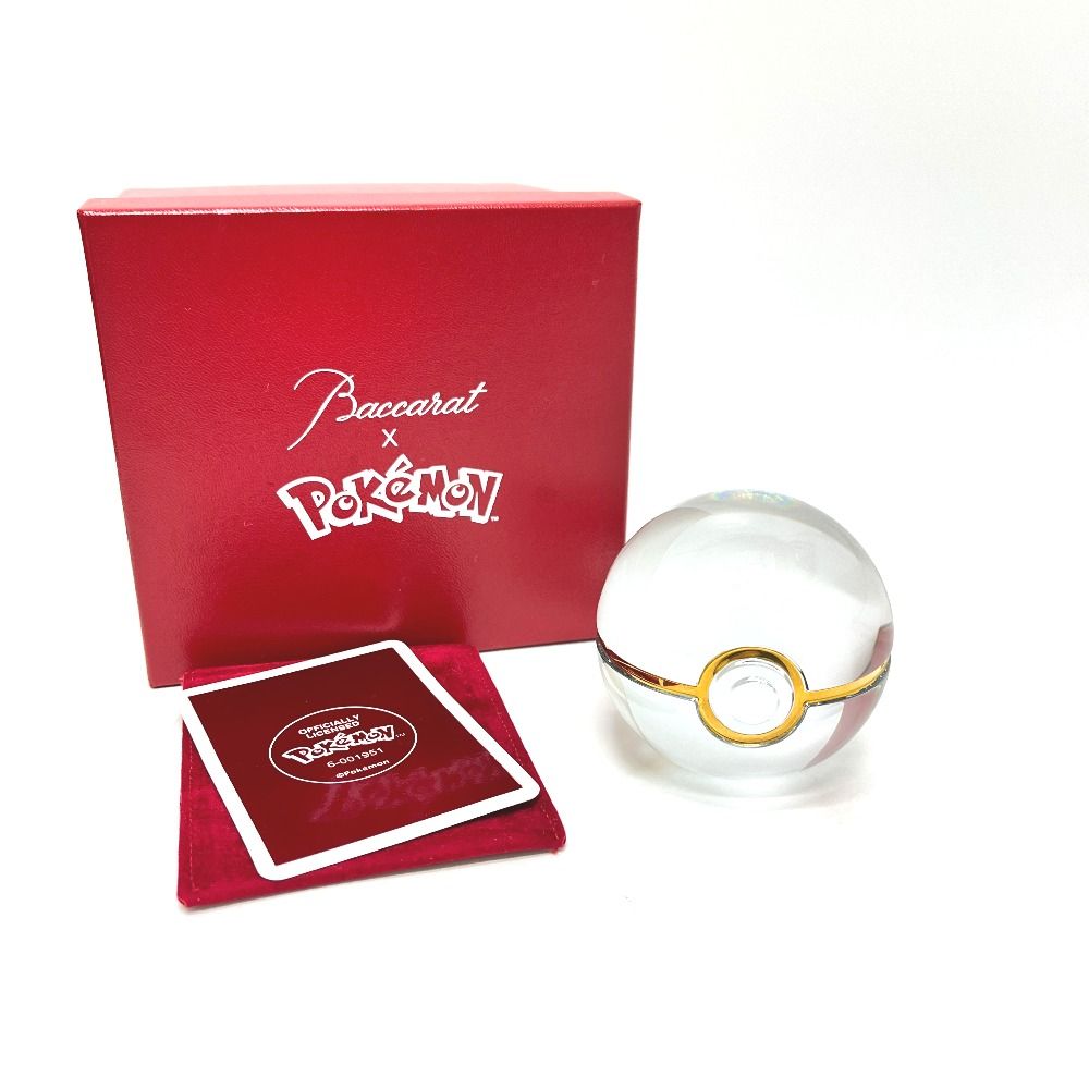 Baccarat バカラ オブジェ ポケモンコレクション モンスターボール