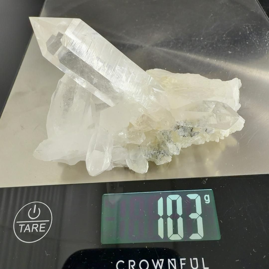 ヒマラヤ水晶 マニハール産 アイリスクォーツ 大型結晶 天然石