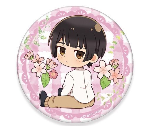 ヘタリア 日本 丸型缶バッジ Ani-art ドレセレ グッズ-バッチ