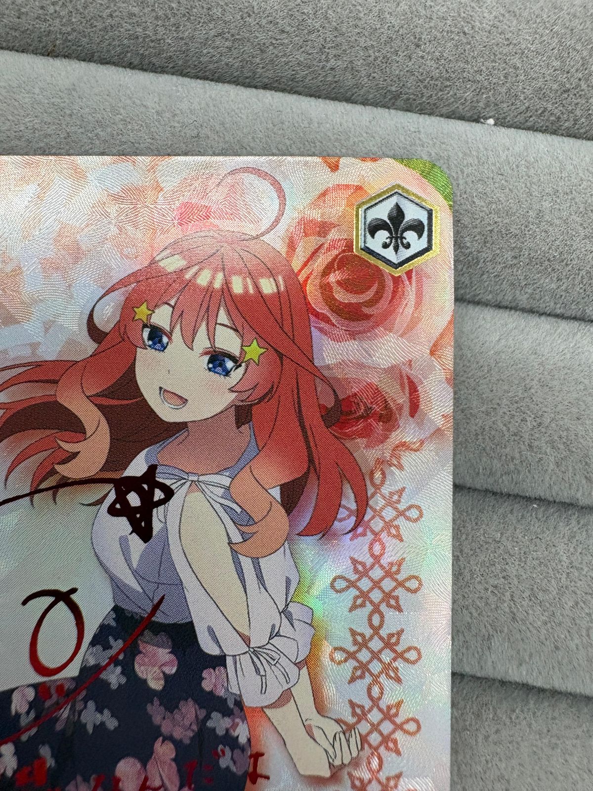 ヴァイスシュヴァルツ 五等分の花嫁 気づけた想い 中野五月 SSP サイン