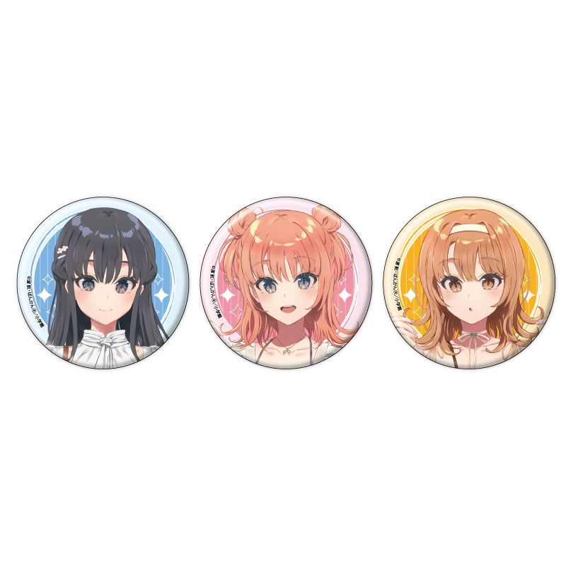 雪乃 ＆ 結衣 ＆ いろは 缶バッジセット 缶バッジ3個セット やはり俺の